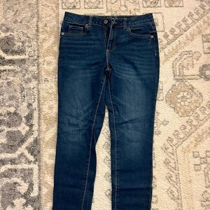 Classic Skinny Blue Jeans - Girls Size 14